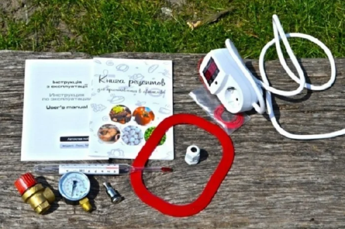 Автоклав нержавеющий электрический 21 банка- фото № 4