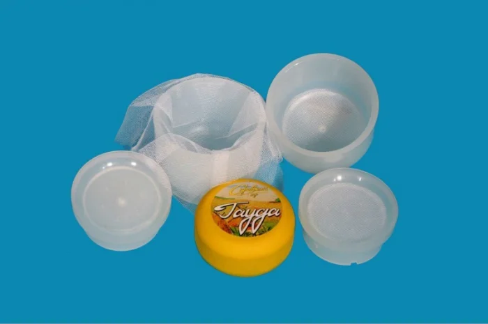 Форма для сыра круглого весом до 0.5 кг типа "Гауда", "Бэби Гауда"- фото № 1