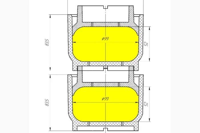 Форма для сыра круглого весом до 0.5 кг типа "Гауда", "Бэби Гауда"- фото № 4