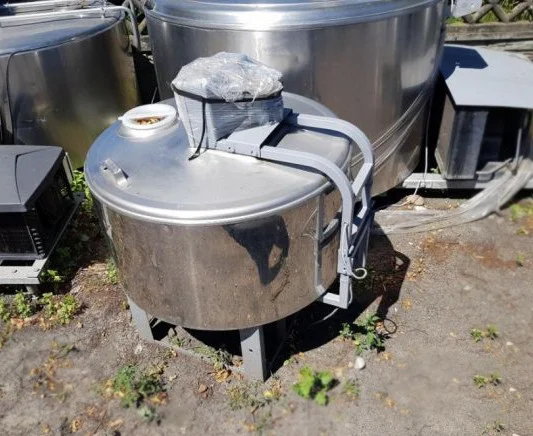 Холодильник для молока Б/У ALFA LAVAL на 200 литров открытого типа- фото № 1