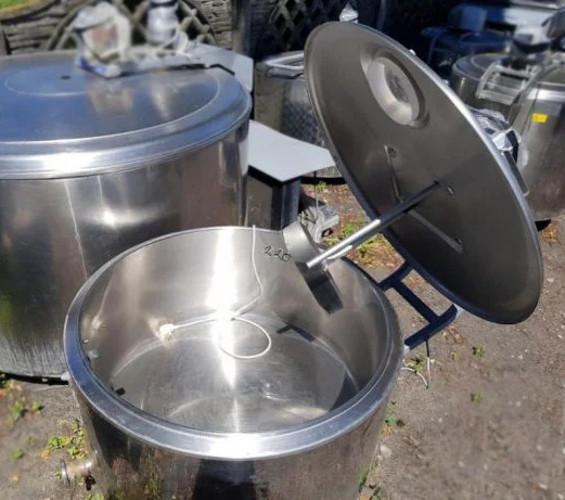 Холодильник для молока Б/У ALFA LAVAL на 200 литров открытого типа- фото № 3