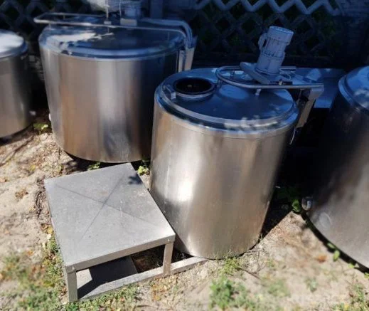 Холодильник для молока Б/У ALFA LAVAL на 200 литров открытого типа- фото № 4