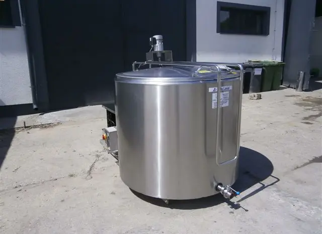 Охладитель молока Б/У ALFA LAVAL 800 открытого типа объёмом 800 литров- фото № 1