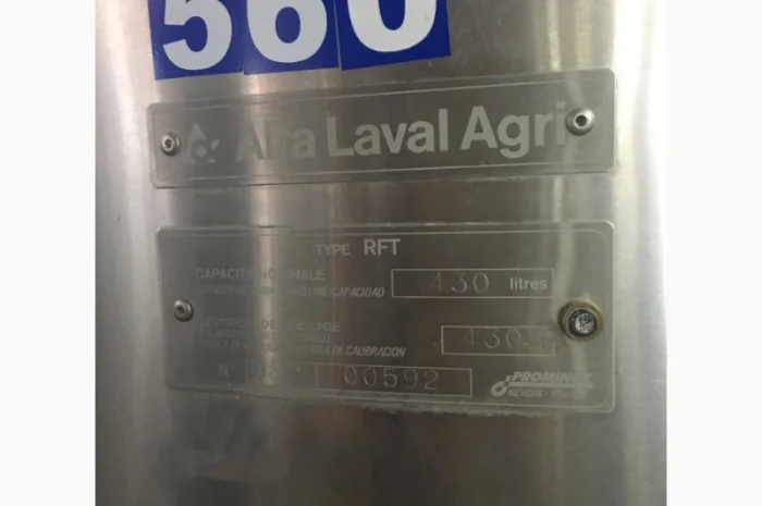 Молокоохолоджувач Б/У ALFA LAVAL 430 открытого типа объёмом 430 литров- фото № 4