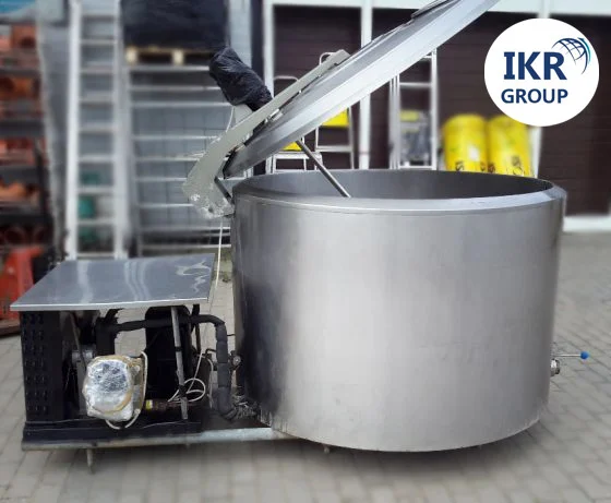 Молокоохолоджувач Б / У ALFA LAVAL 800 л. відкритого типу- фото № 1