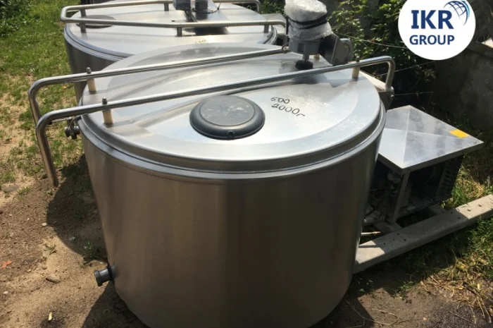 Танк охолоджувач молока Б / У ALFA LAVAL 500 відкритого типу об' ємом 500 літрів- фото № 1