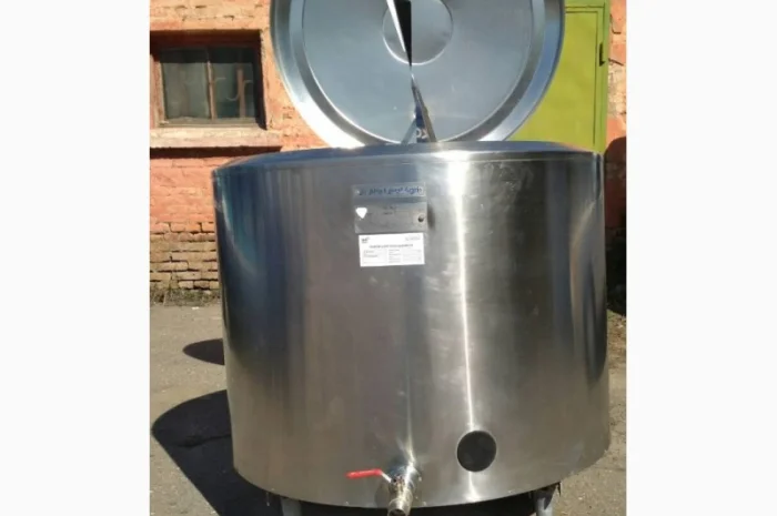 Охладитель молока б/у Alfa Laval 500 открытого типа объёмом 500 литров- фото № 1
