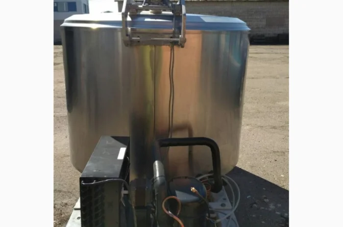 Охладитель молока б/у Alfa Laval 500 открытого типа объёмом 500 литров- фото № 2