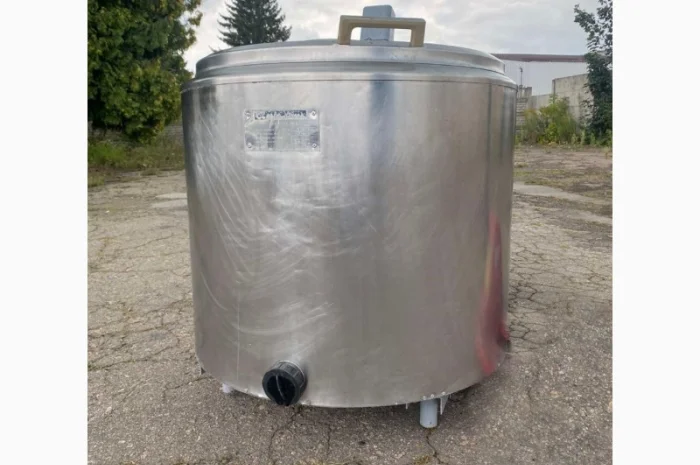 Охладитель молока на 200 л открытого типа из нержавеющей стали- фото № 1