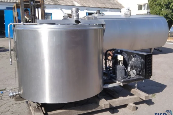 Танк охолоджувач молока DeLaval 1200 літрів- фото № 2