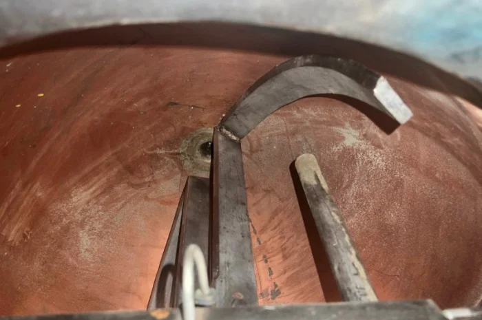 Котел варочний Б4-ШКВ-75 (27А) мідний з мішалкою- фото № 5