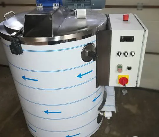 Варочный котел-сыроварня 150 литров/ пастеризатор з нержавейки для производства сыра новая- фото № 1