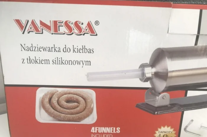 Шприц колбасный горизонтальный колбасница на 4 кг шприц для колбас- фото № 2