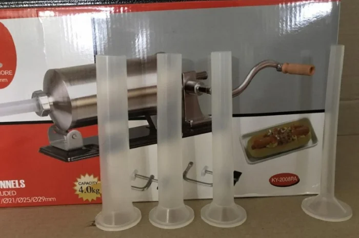 Шприц колбасный горизонтальный колбасница на 4 кг шприц для колбас- фото № 5