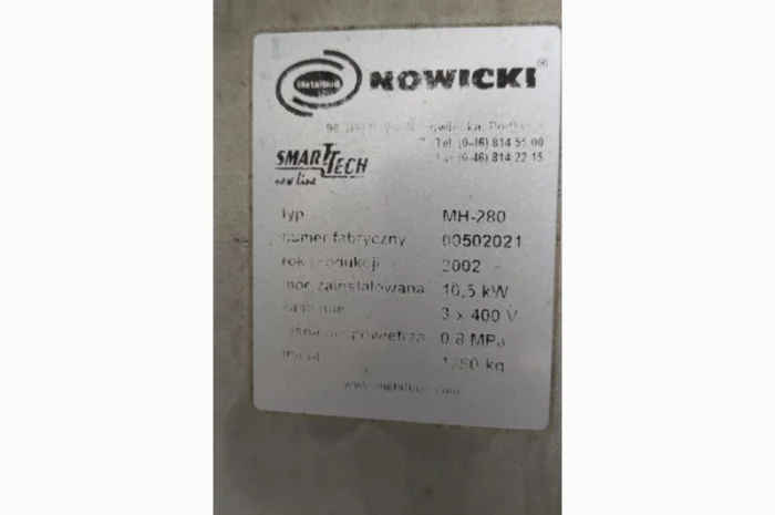 Інжектор Nowicki MH 280- фото № 10