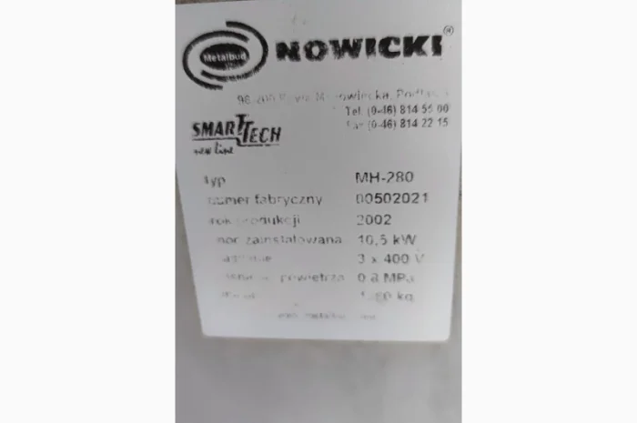 Інжектор Nowicki MH 280- фото № 8