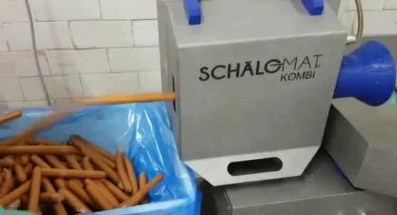 Машина для знімання оболочки з сосисок пиллер SCHALOMAT Kombi Німеччина- фото № 1