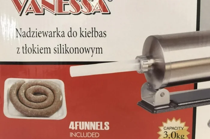 Шприц колбасный горизонтальный колбасница на 3 кг шприц для колбас- фото № 4