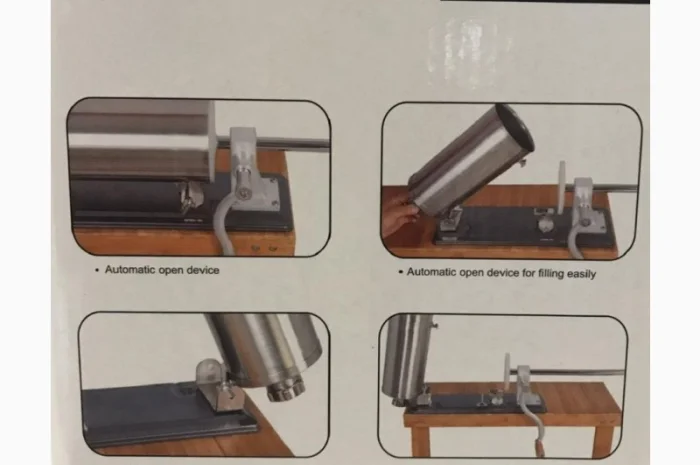 Шприц колбасный горизонтальный колбасница на 3 кг шприц для колбас- фото № 3