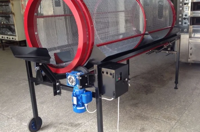 Калибратор барабанного типа (чеснок-однозубка, орех, и прочии сельхозпродукции)- фото № 1