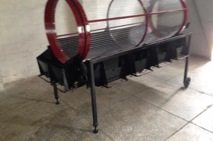 Калибратор барабанного типа (чеснок-однозубка, орех, и прочии сельхозпродукции)- фото № 2