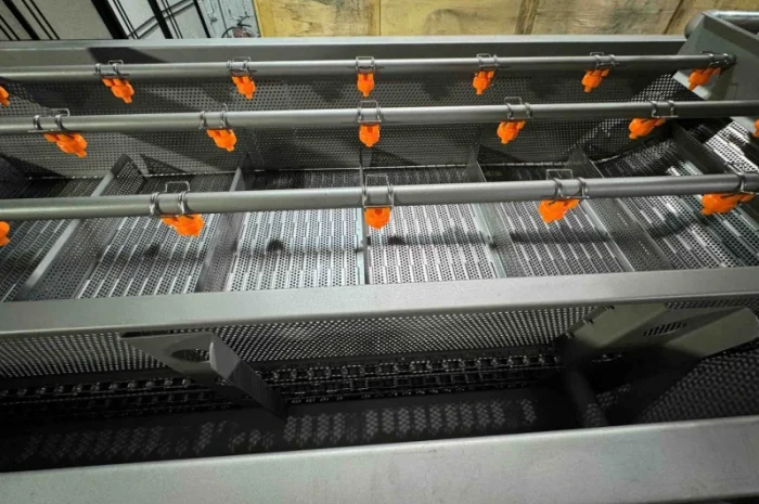 Барботажна ванна з конвеєром для миття зелені, ягід, овочів STvega BW L4000- фото № 13