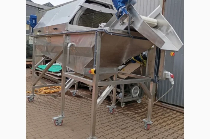 Мийка овочів барабанна промислова- фото № 1