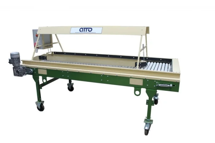 Стол роликовый инспекционный для картофеля, овощей, лука, моркови, фруктов КРИ-10- фото № 6