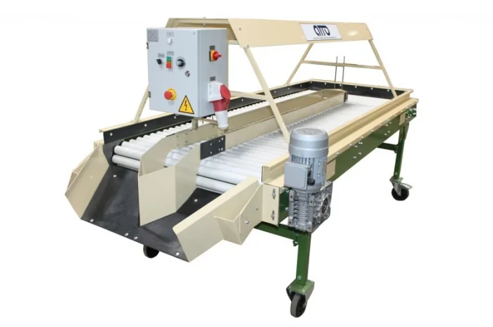 Стол роликовый инспекционный для картофеля, овощей, лука, моркови, фруктов КРИ-10- фото № 8