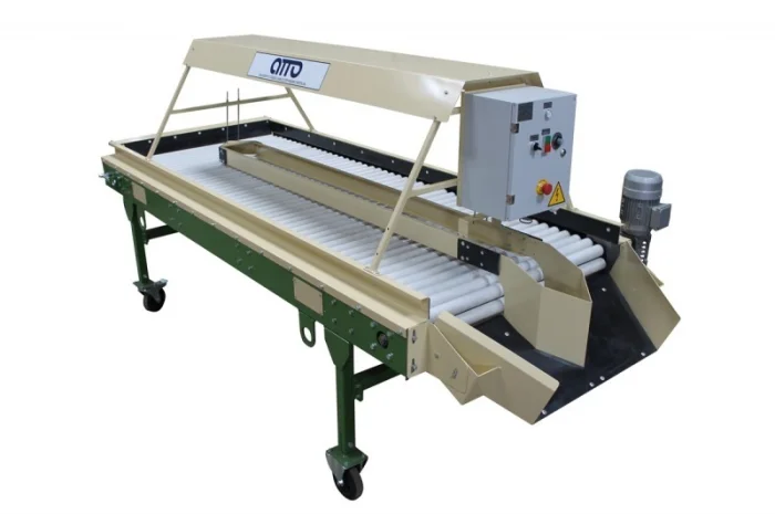 Стол роликовый инспекционный для картофеля, овощей, лука, моркови, фруктов КРИ-10- фото № 3