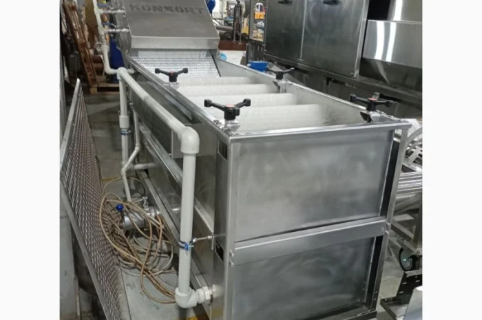 Барботажна мийка з додатковим рядом щіток для миття овочів та фруктів- фото № 2