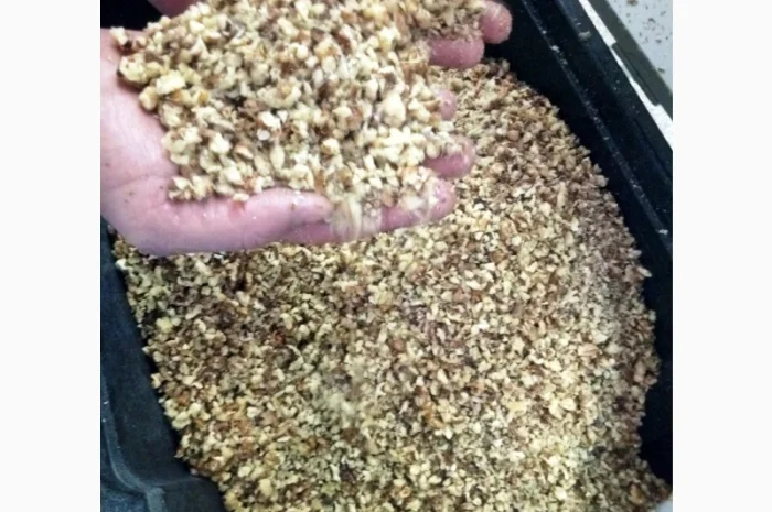 Дробление арахиса.дробление орехов на мелкие фракции. Дробильная машина- фото № 4