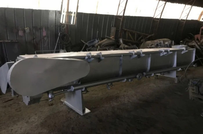 Бланширователь шнековый для овощей и яблок Р3-КБА- фото № 1