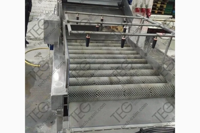 Щіткова миюча машина для ягід, овочів, фруктів і.т.д- фото № 2