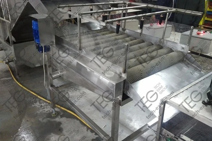 Щіткова миюча машина для ягід, овочів, фруктів і.т.д- фото № 3