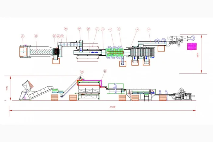 Лінія калібровки цибулі та інших овочів- фото № 1