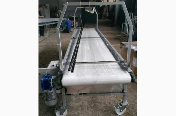 Инспекционный сортировочный конвейер для ягод, фруктов, овощей, грибов- фото № 1