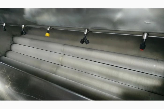 Порционная щеточная мойка для овощей, корнеплодов и орехов 1т/час- фото № 4