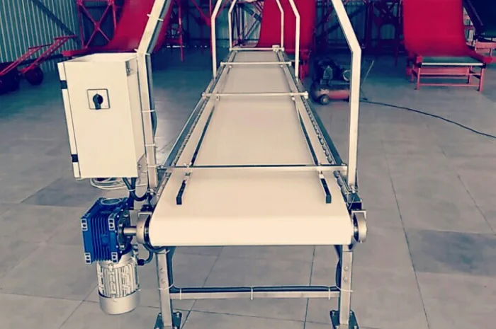 Сортировочный инспекционный стол для ягод малины, клубники, ежевики- фото № 4