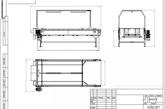 Інспекційний стіл довжиною 5 400 мм (в наявності)- фото № 1