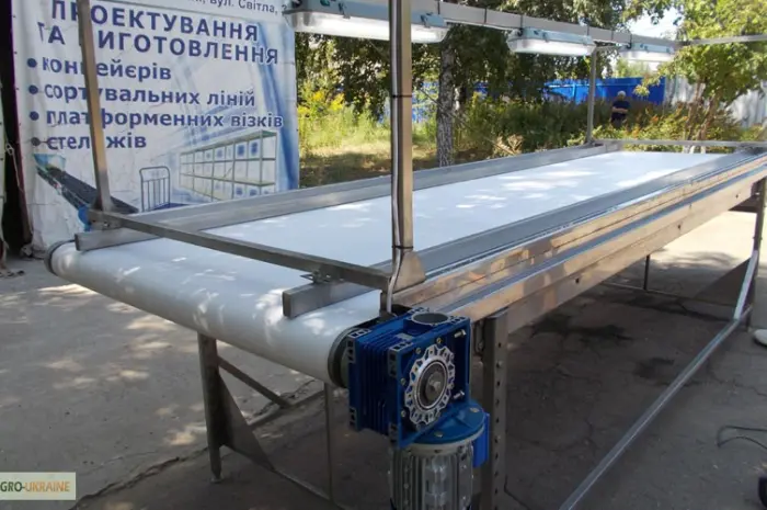 Инспекционный стол для сортировки ягод- фото № 1