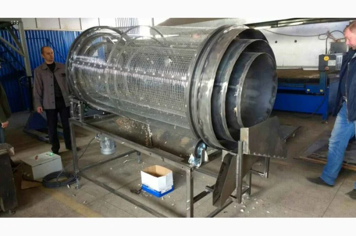 Роторный калибратор для чеснока- фото № 1