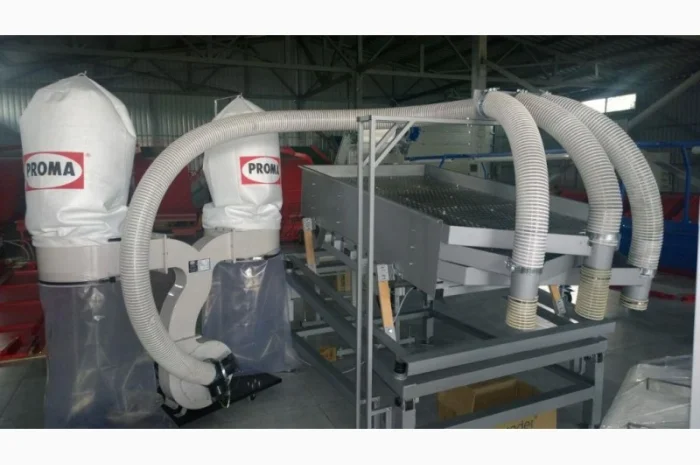 Сортировка ореха по фракциям- фото № 1