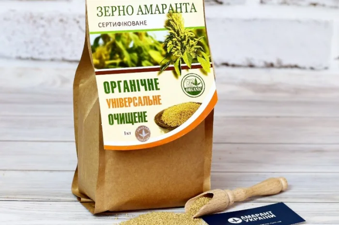 Зерно амаранту органічне 1 кг- фото № 1