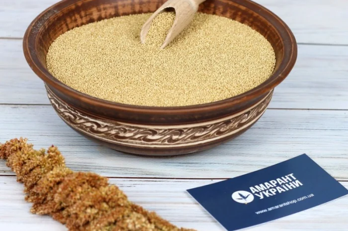 Зерно амаранту органічне 1 кг- фото № 2
