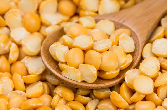 Горох жовтий колотий шліфований оптом- фото № 1