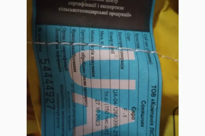 Продам насіння соняшнику Тор( Гранстар)- фото № 5