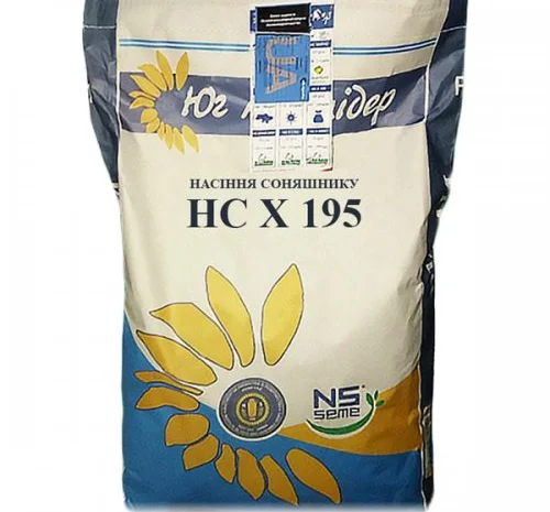 Гібрид Насіння соняшнику НС Х 195 (Адмірал) / Стійкий до вовчка 7+ рас (A-G +)- фото № 2