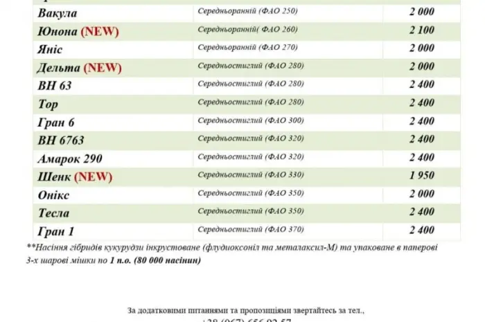 Насіння від виробника IMI- фото № 7