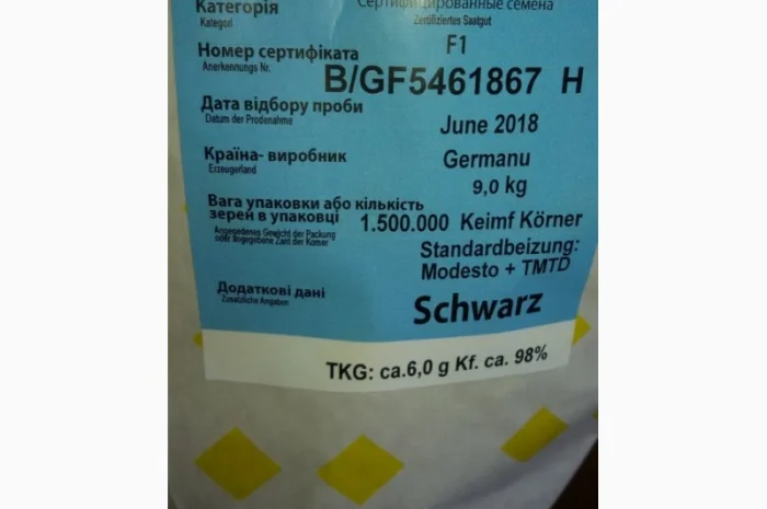 Продам насіння озимого рапсу- фото № 1